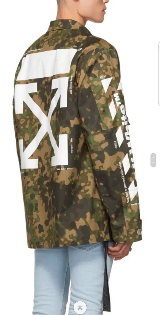 offWhite オフホワイト ミリタリージャケット off-white オフホワイト