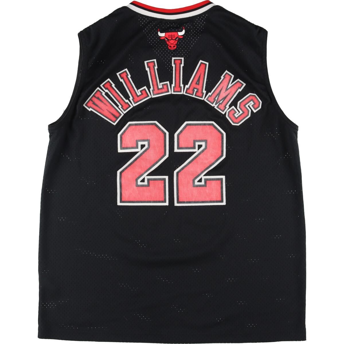 古着 ナイキ NIKE NBA CHICAGO BULLS シカゴブルズ Vネック メッシュ