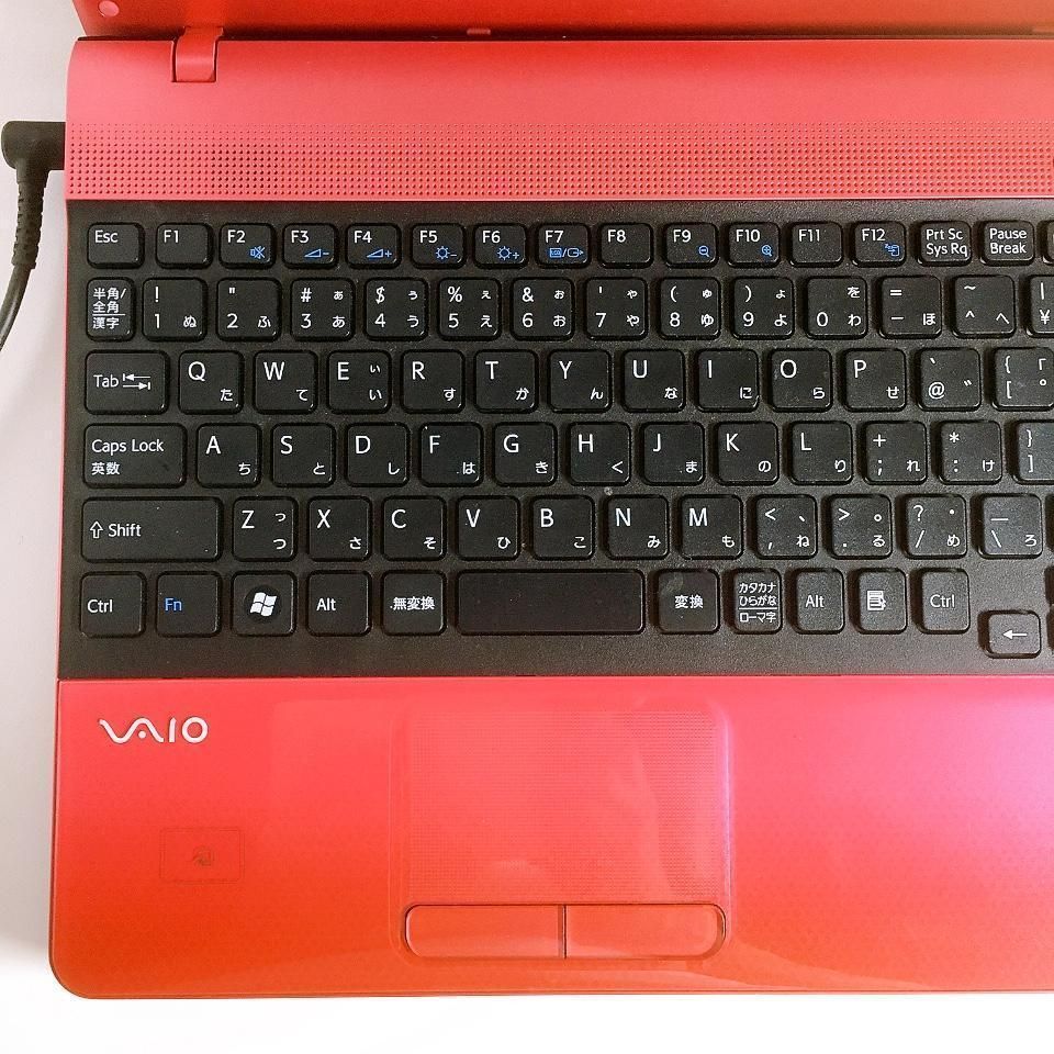 人気のレッド！すぐに使える初期設定済 sony vaio PCG-71311N i5 メモリ 8GB Windows 10 - メルカリ