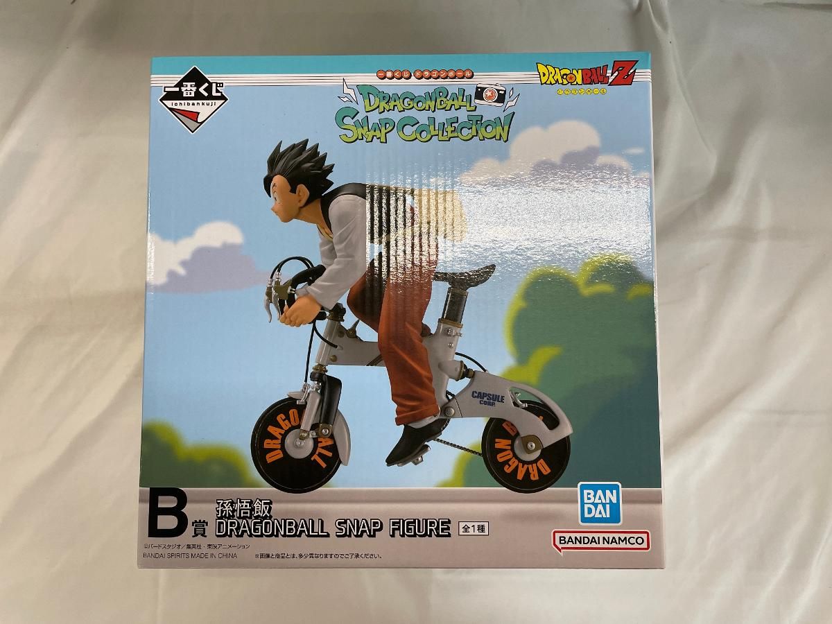 未開封品 B賞 孫悟飯 DRAGONBALL SNAP FIGURE 一番くじ ドラゴンボール