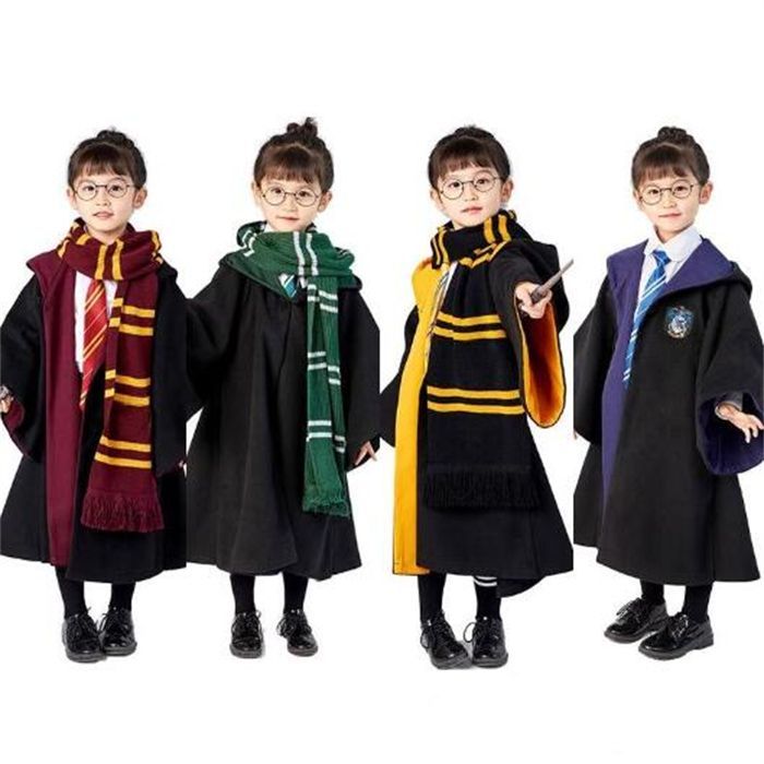 ハリーポッター風 ハロウィン グリフィンドール ローブ ネクタイ