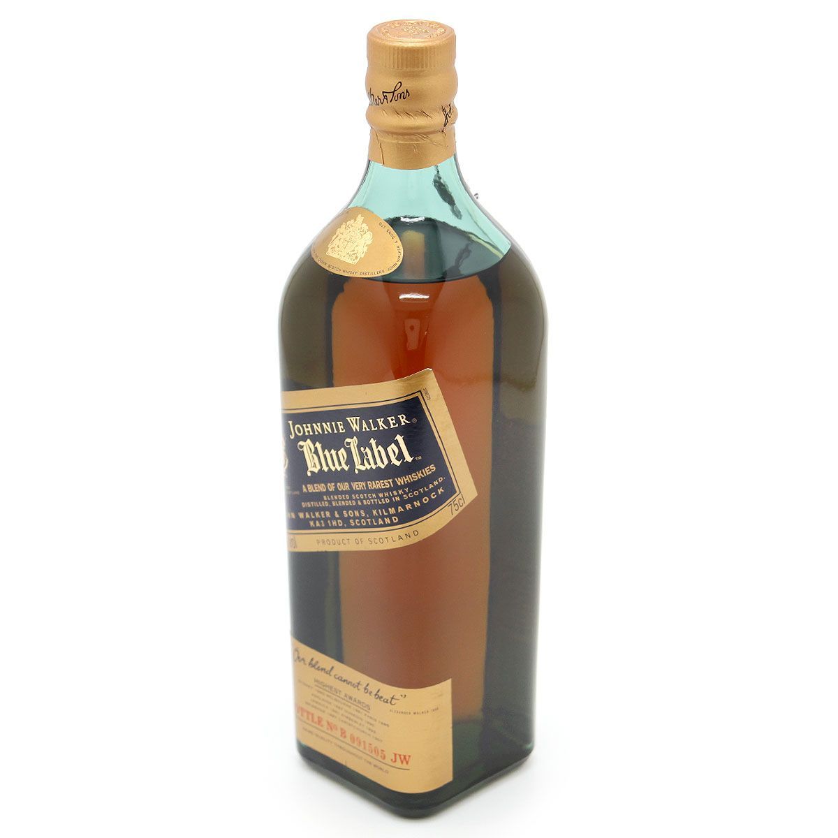 ジョニーウォーカー - ジョニーウォーカー ブルーラベル 750ml 【古酒】 ジョニーウォーカー ブルーラベル750ml【スコッチウイスキー