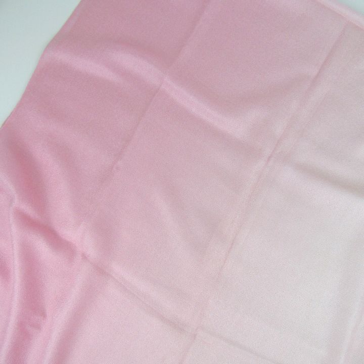 パシュミナ ストール グラデーション 小物 レディース ピンク PASHMINA 【中古】