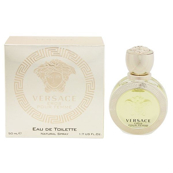 ヴェルサーチェ エロス プールフェム EDT・SP 50ml 香水 フレグランス EROS POUR FEMME VERSACE 新品 未使用 -  メルカリ