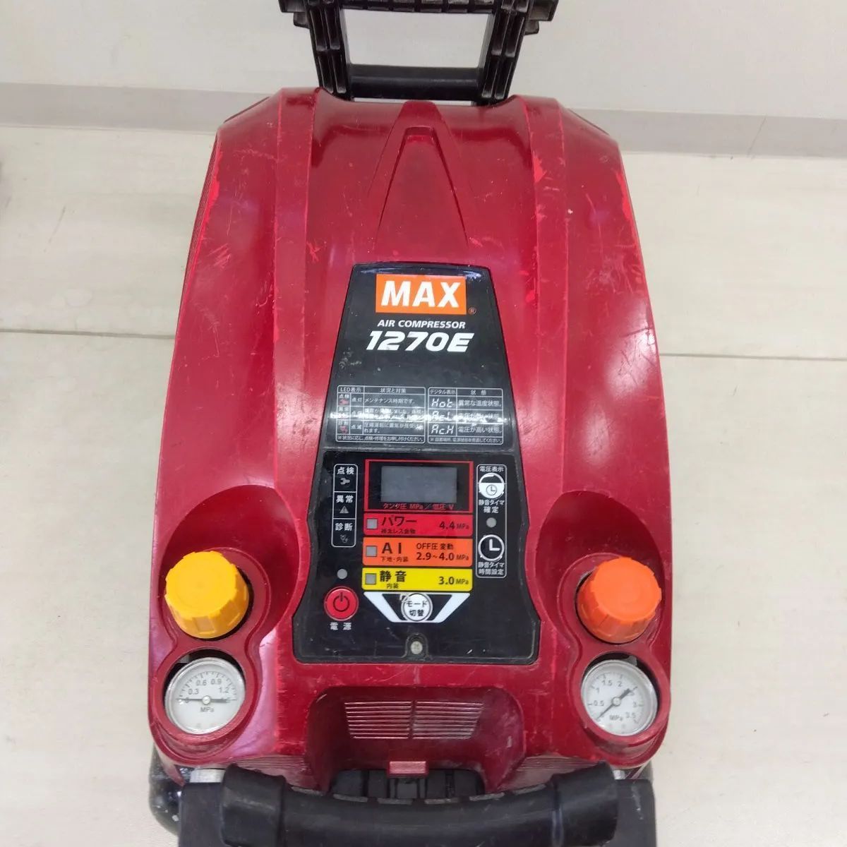 □ジャンク即決！MAX AK-HH1270E 高圧 コンプレッサーマックス
