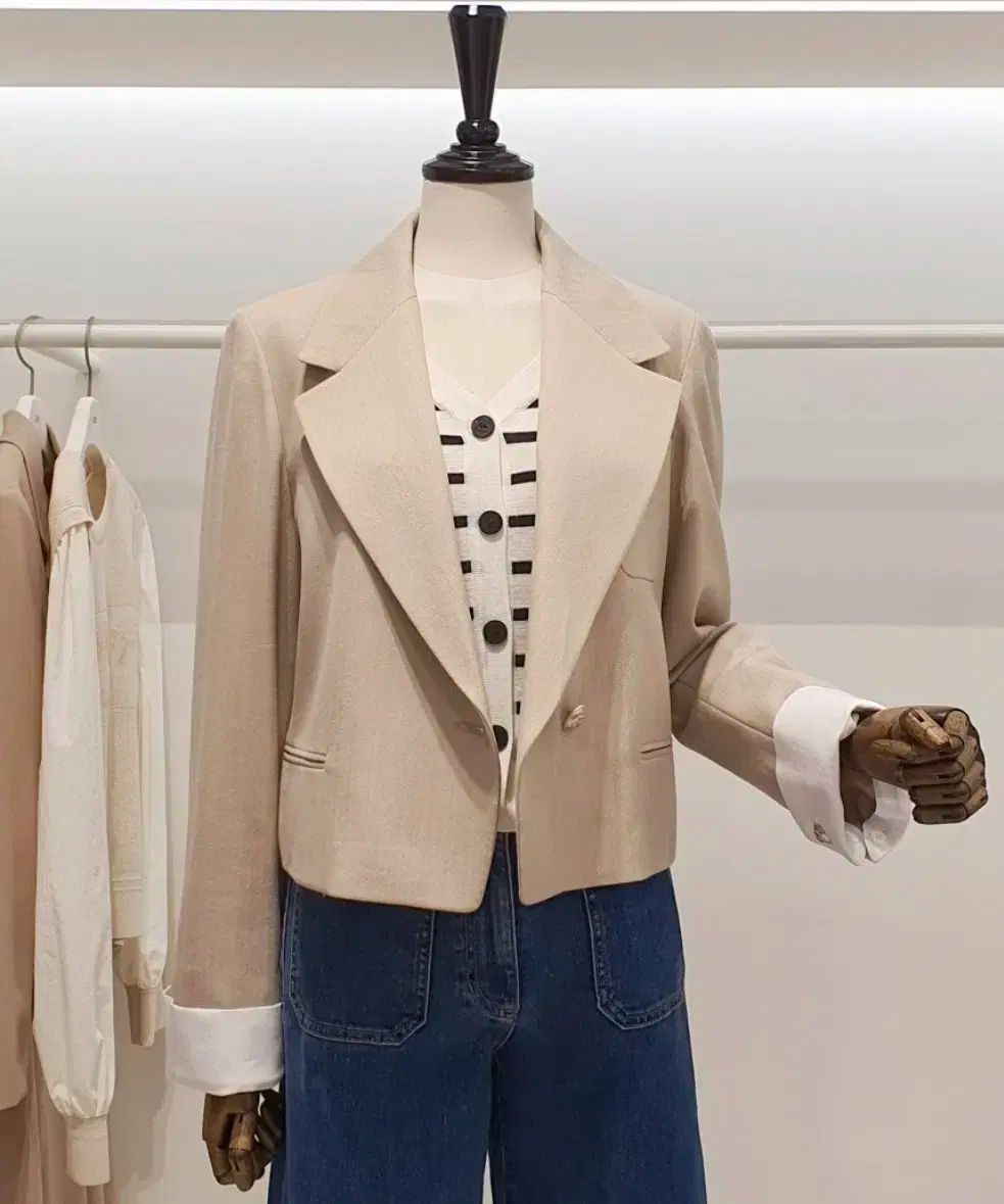 MAX90％オフ！ zooc zooc ジューク 取り外し なスリーブ メランジジャケット