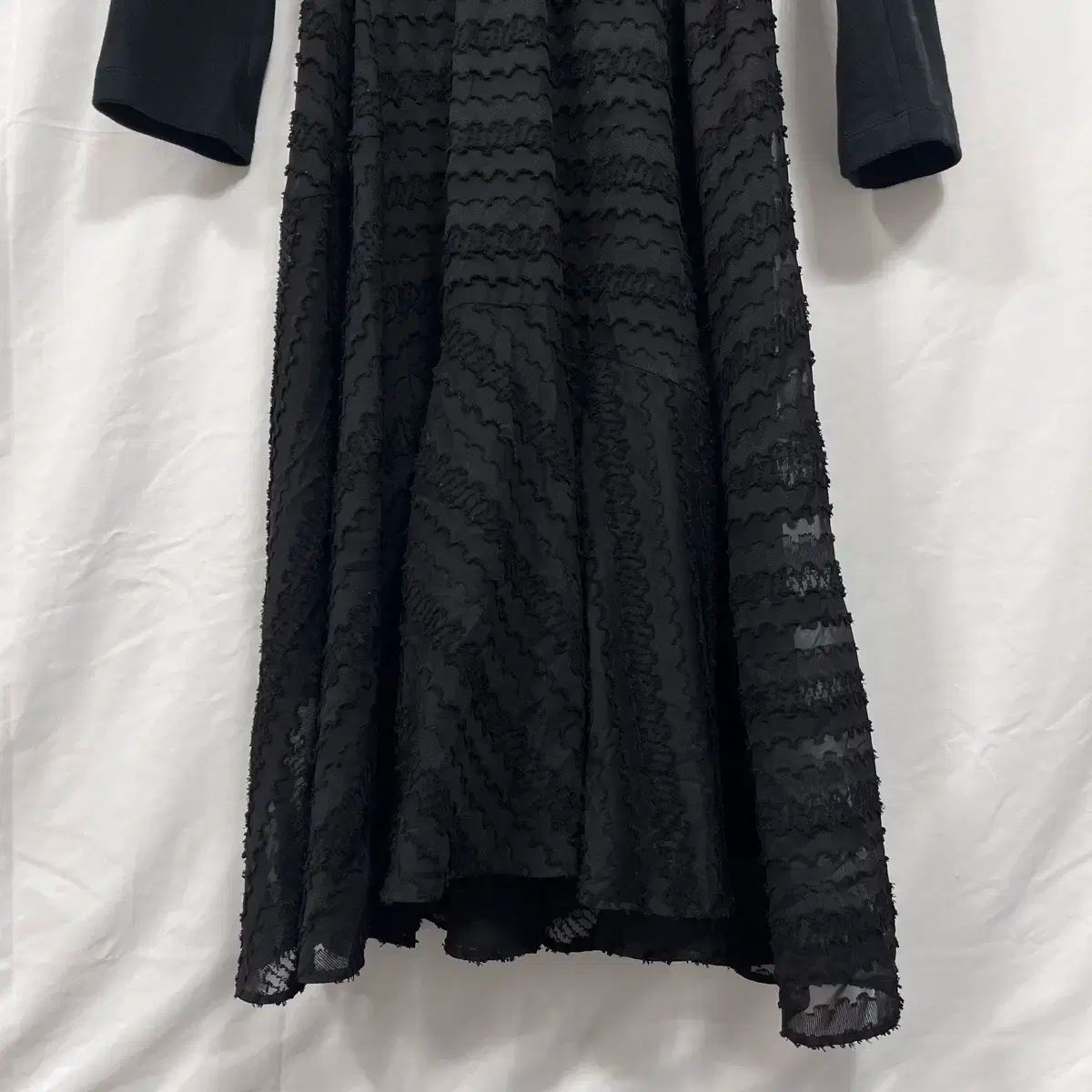 人気アイテムお得に購入！ The HANDSOME SJSJ レイヤード チュール ワンピース