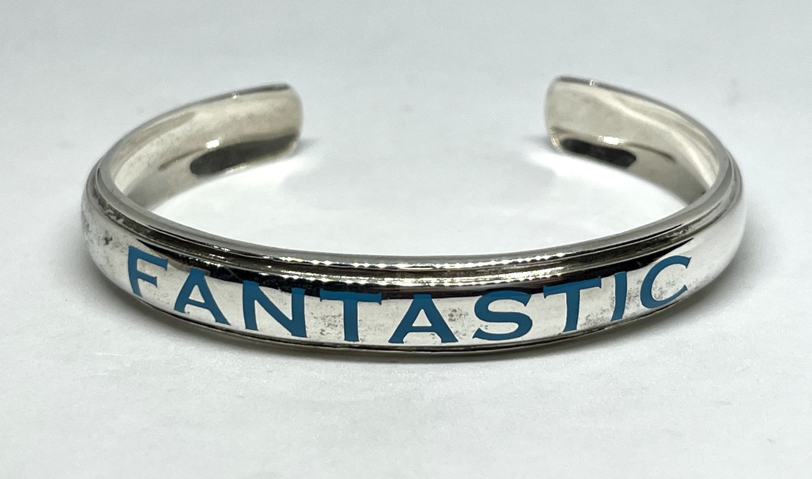 FANTASTIC MAN｜ファンタスティックマン シルバー ロゴ バングル