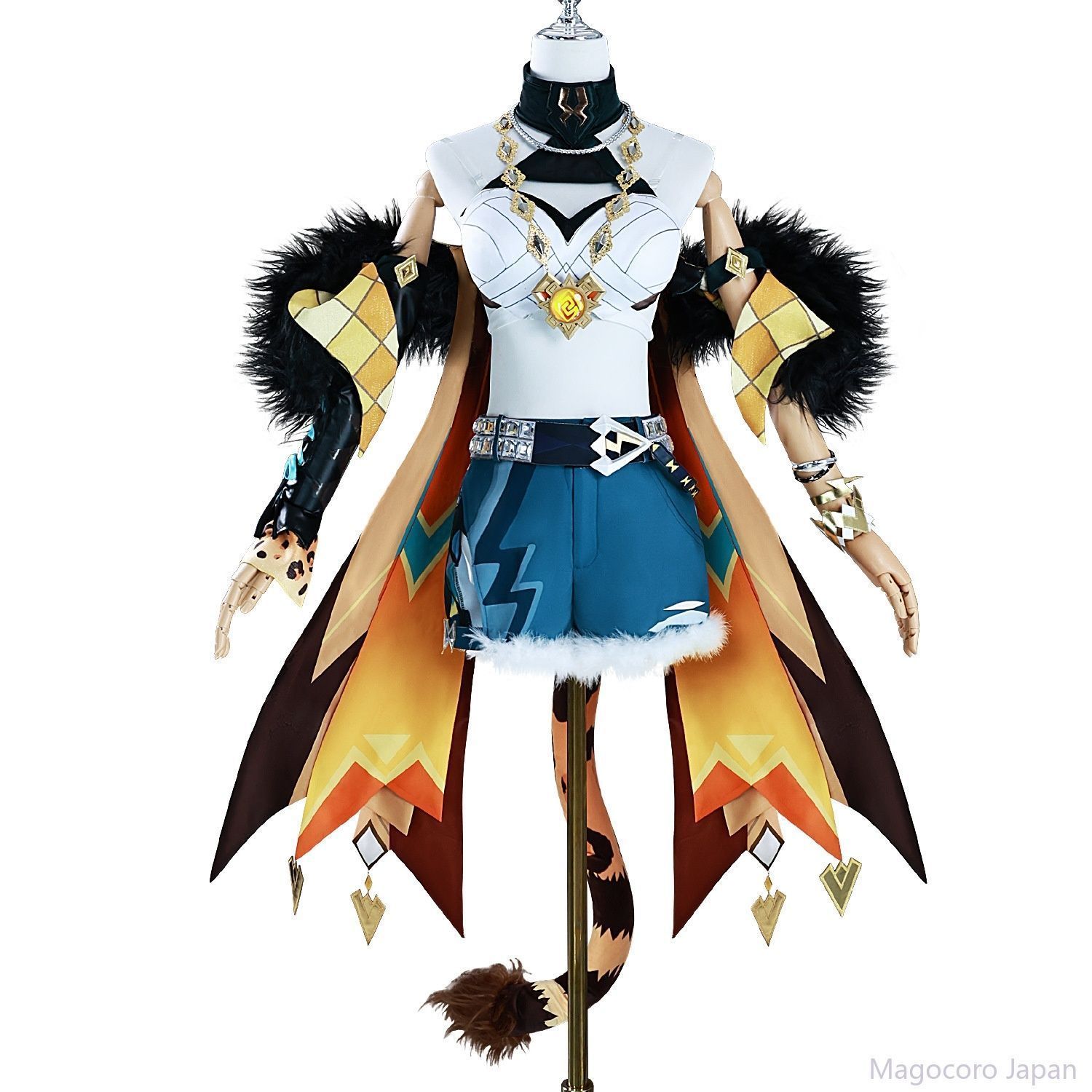 COSPLAY服原神アニメシノノメコスチュームナタ女性二次元衣装セットゲーム