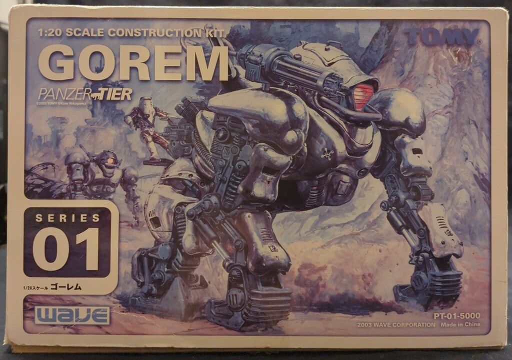 ウェーブ 1/20/パンツァーティーア(24ゾイド) ゴーレム 1 - メルカリ
