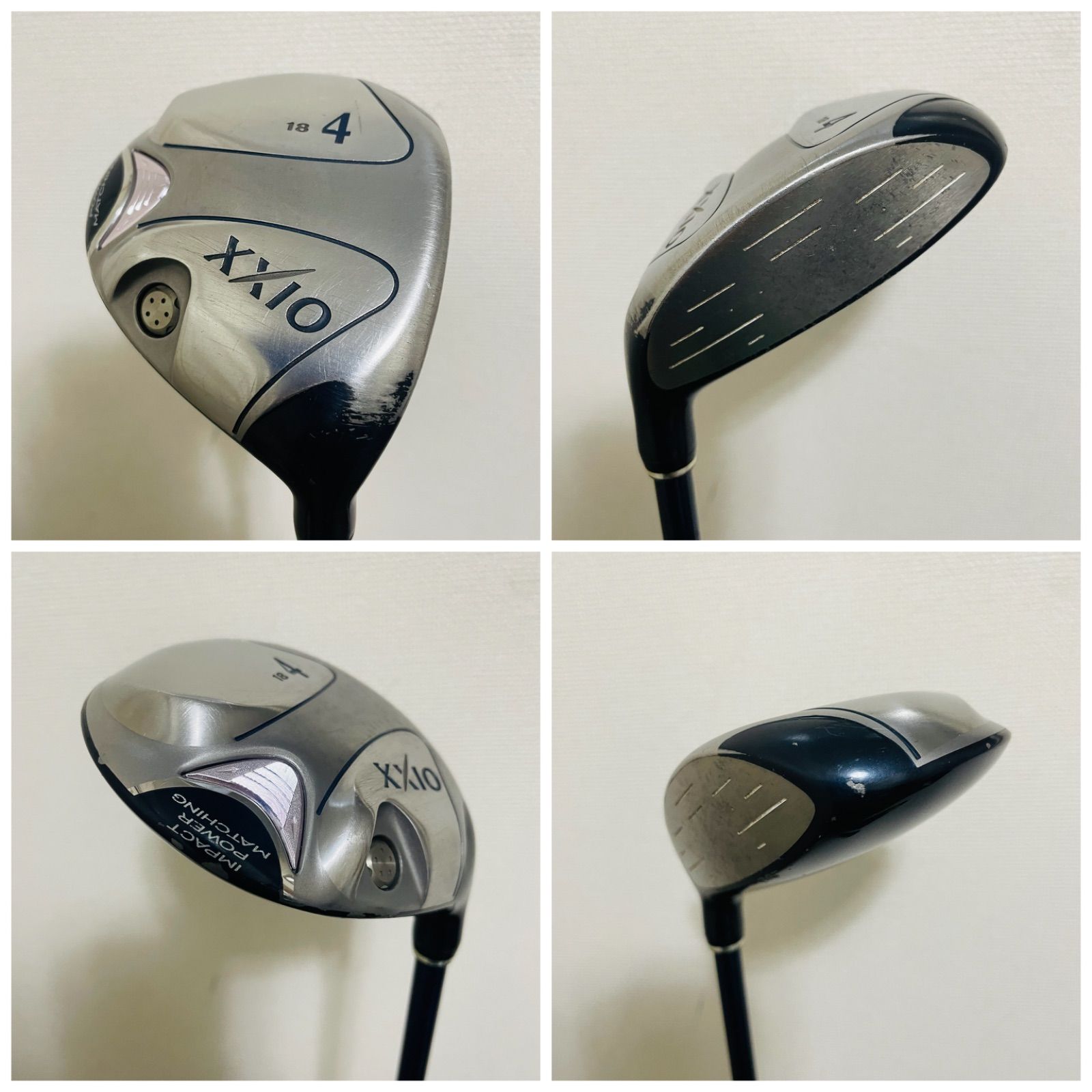 レディース右利き初心者用 ゼクシオ 5代目統一 ゴルフクラブセット W