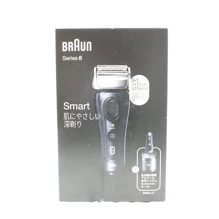♥品 BRAUN ブラウン 電気シェーバー シリーズ8 8463cc-V◎