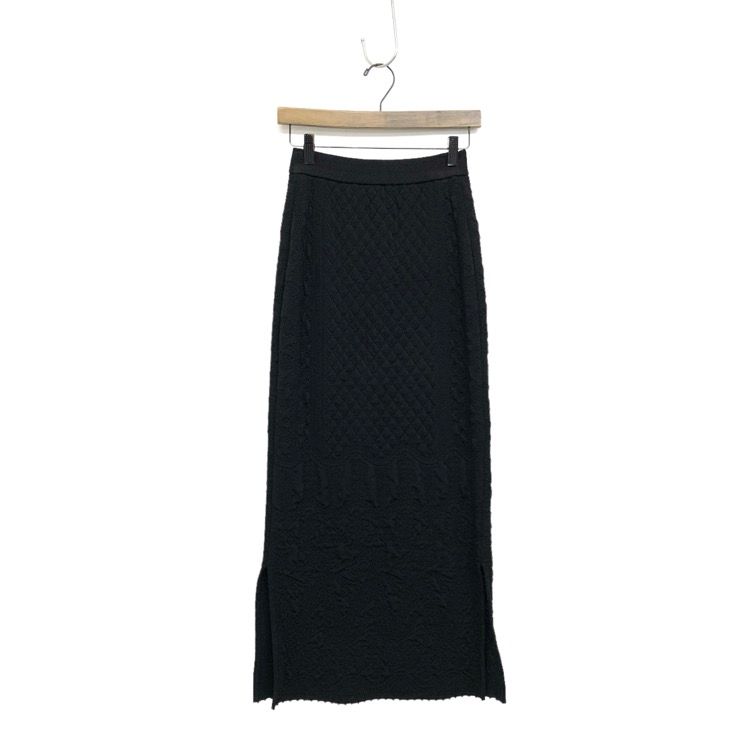 23AW Mame Kurogouchi マメクロゴウチ Floral Jacquard Knitted I-Line 