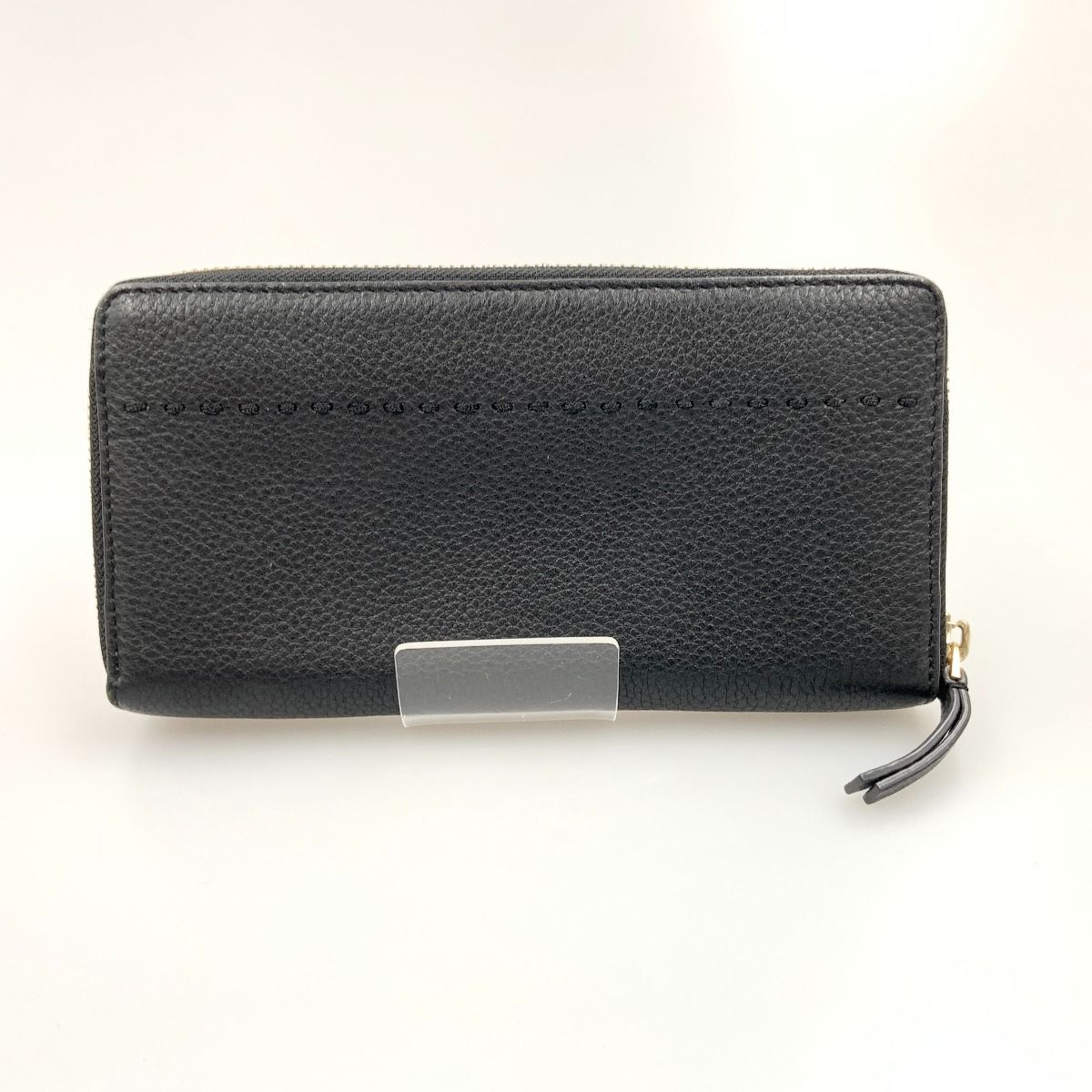 【極美品】ToryBurch マックグロー ラウンドファスナー 長財布 黒色 TORY BURCH MCGRAW Zip Continental Wallet トリーバーチ マック