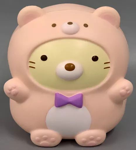 中古】キーホルダー ねこ おうちでくまカフェ スクイーズ