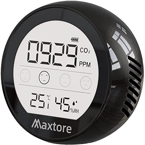 Maxtore CO2 測定器 二酸化炭素 濃度計 モニター センサー NDIR 小型