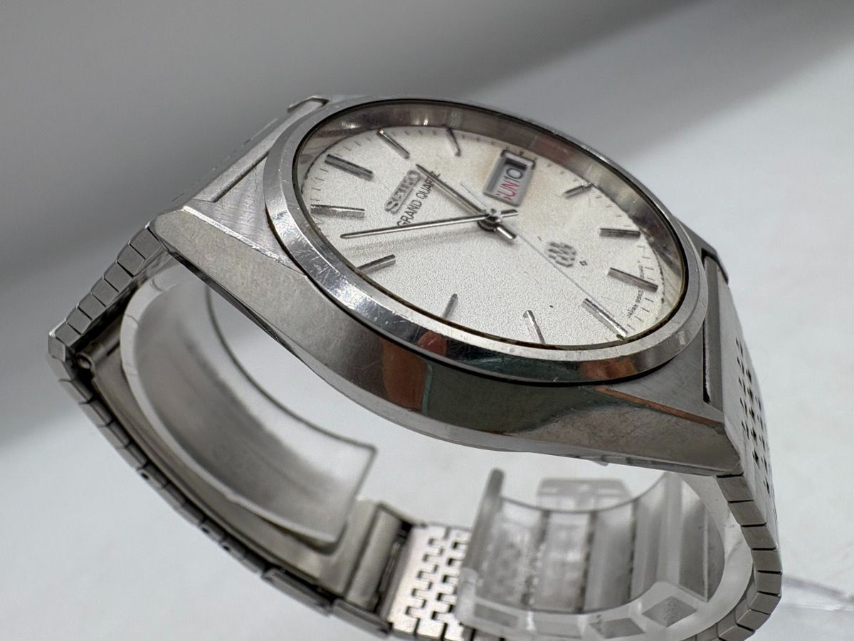 11595-094 SEIKO セイコー GRAND QUARTZ グランドクォーツ 9943-8030 シルバー 雪目文字盤 GQ ヴィンテージ 1978年