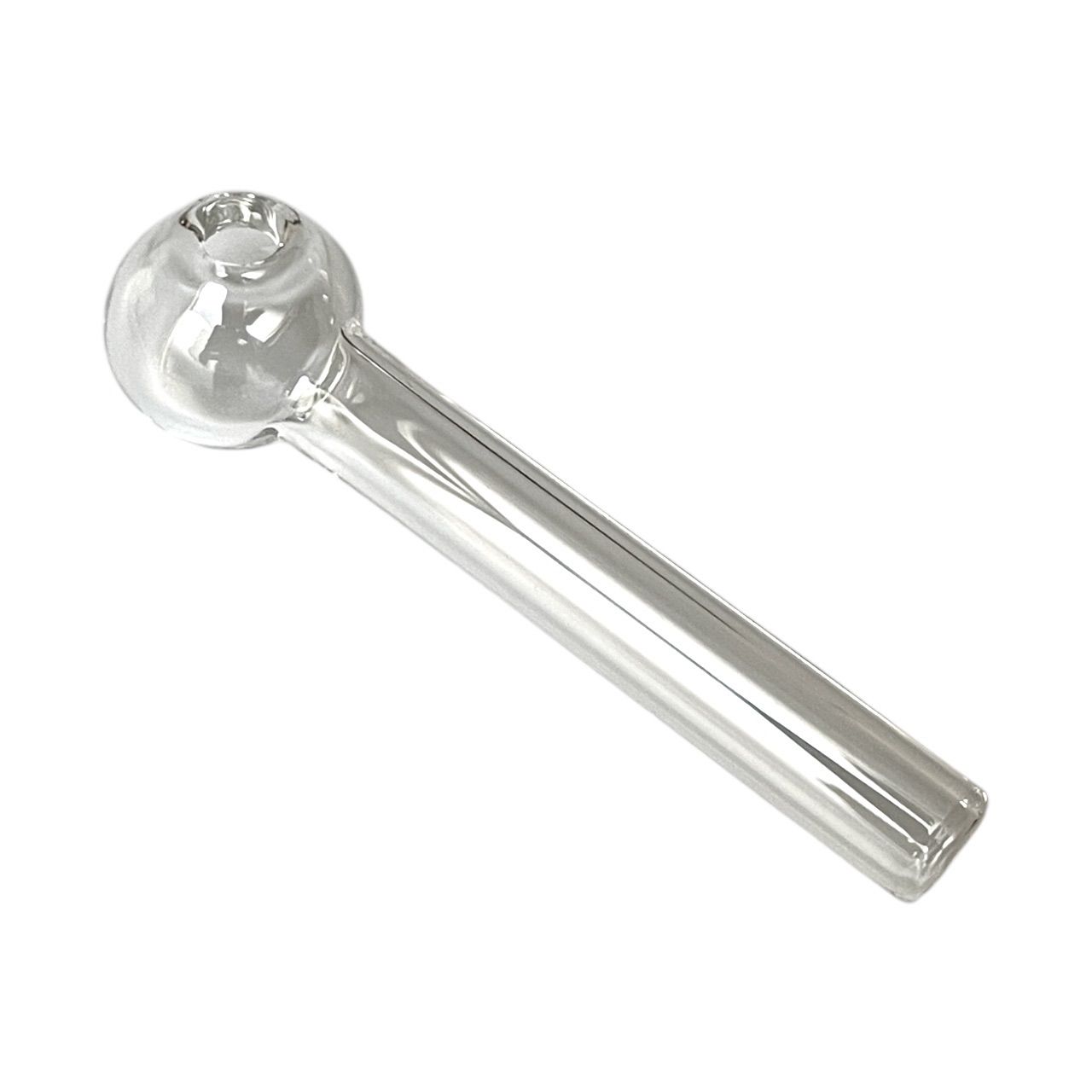 420friendly ハッカ用 耐熱強化ガラスパイプ(底平ら) 8cm 匿名