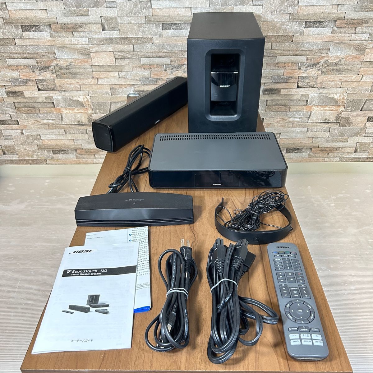 8778 動作品 Bose SoundTouch 120 home theater system ホームシアターシステム SoundTouch 120 メルカリ