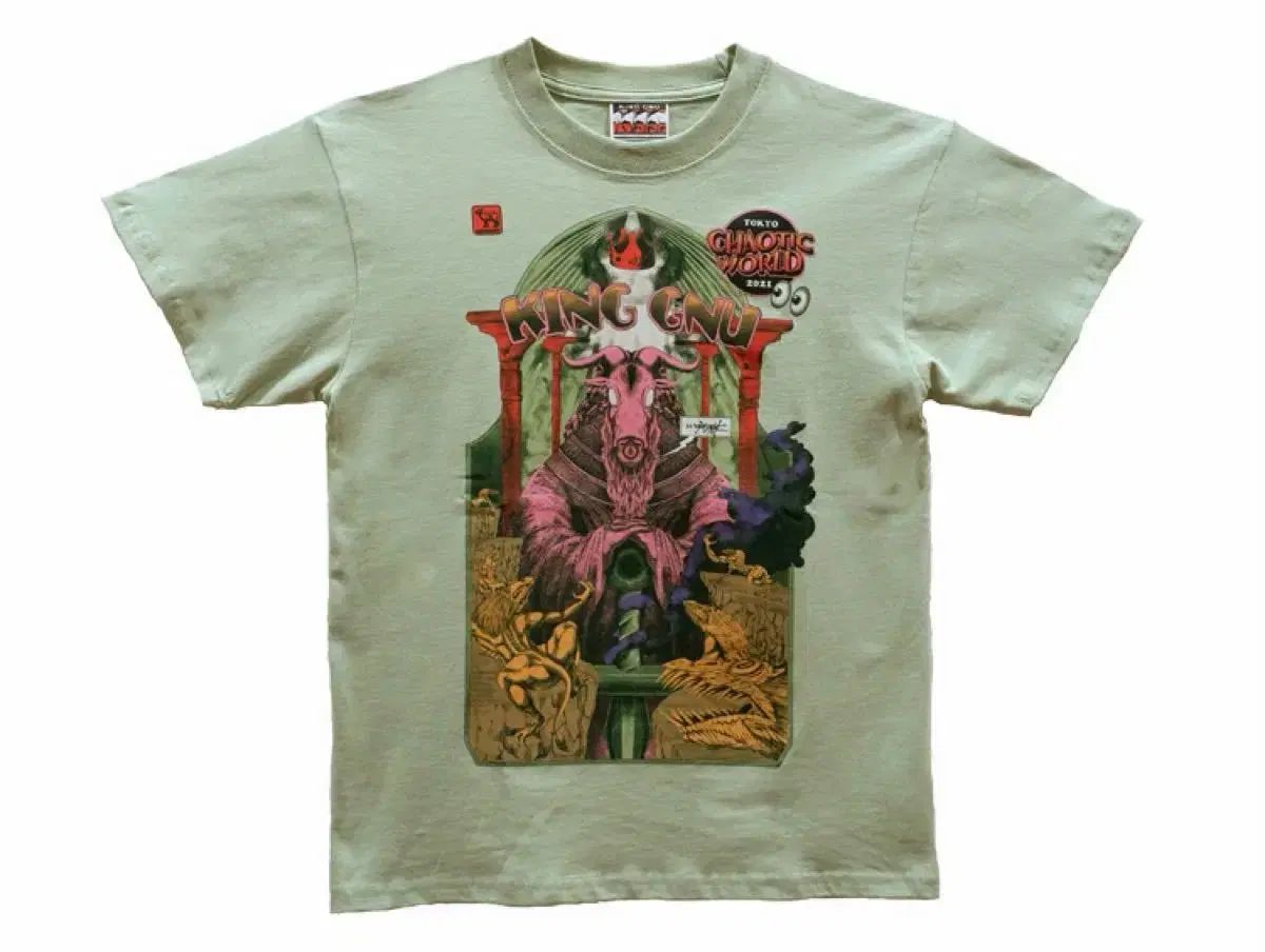 ✨大人気！XL✨King Gnu CHAOTIC WORLD Tシャツ キング・ヌー king gnu tokyo chaotic world t ー shirt - メルカリ