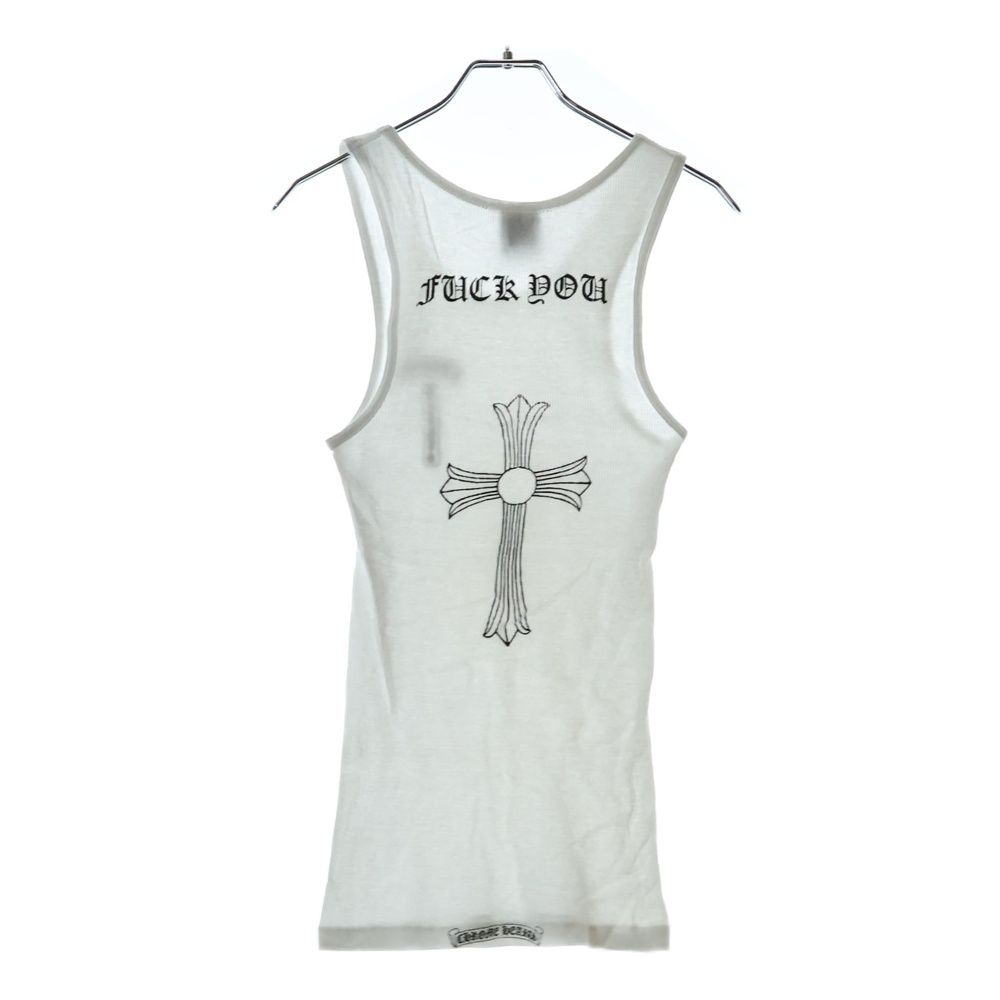CHROME HEARTS クロムハーツ fuck you タンクトップ クロス CHROME HEARTS (クロムハーツ) OLD FUCK YOU オールド クロス