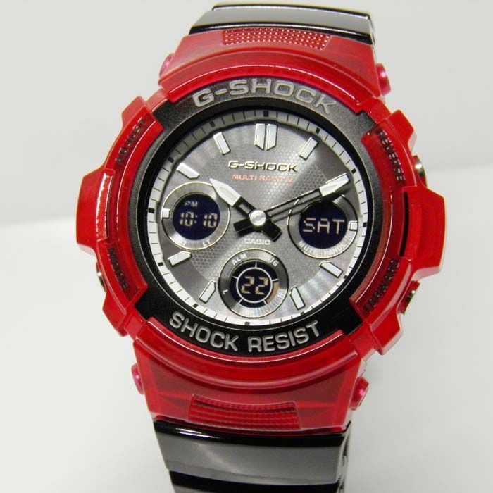 CASIO(カシオ)G-SHOCK(ジーショック)Gショック AWG-M100SRB-4AJF バイカラーモデル 【美中古】 - メルカリ