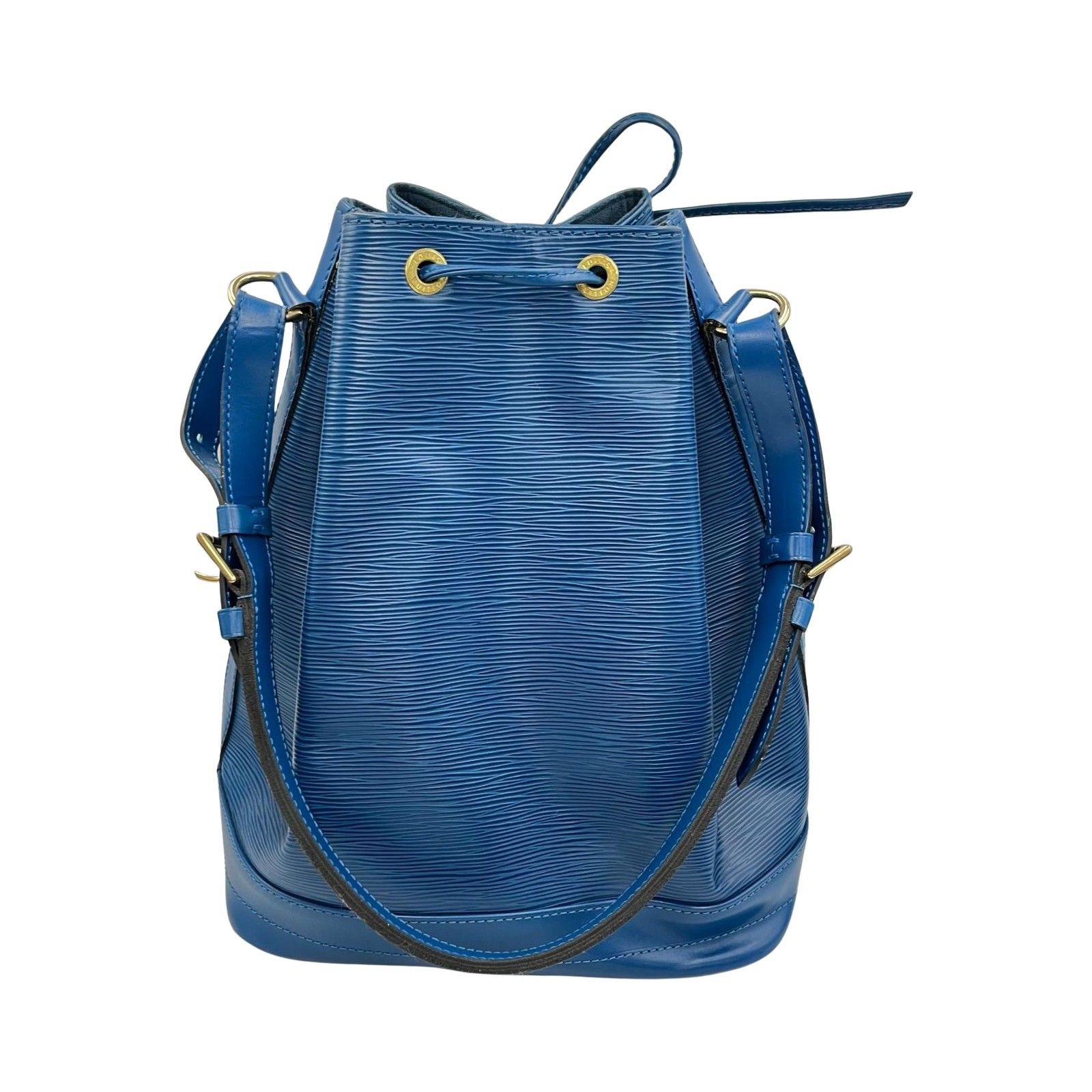 ルイヴィトン LOUIS VUITTON ハンドバッグ エピ ノエ M44008 レザー ブルー レディース