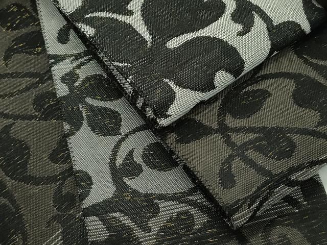 上 男性 角帯 花唐草文 金通し地 s 5