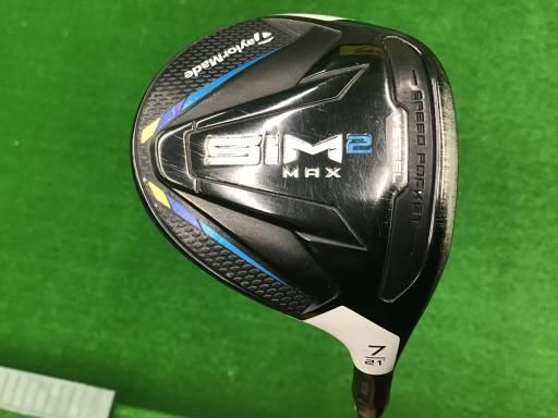 テーラーメイド SIM2 MAX 7W フェアウェイウッド FW TENSEI BLUE TM50 SIM2 FW フレックスSR メンズ 男性用 右利き 右用 Cランク ゴルフクラブ