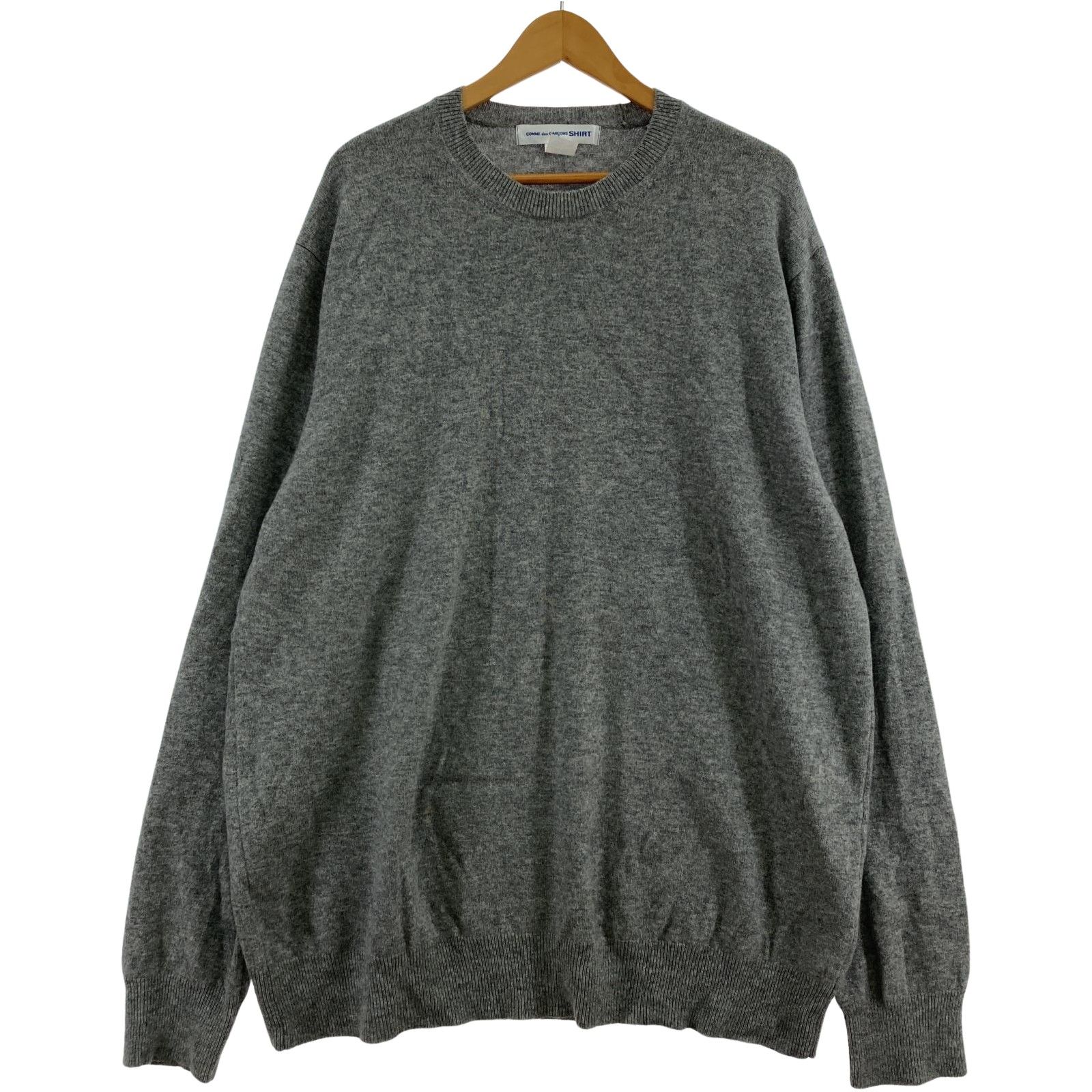 COMME des GARÇONS SHIRT グレー ニット M COMME des GARCONS COMME des GARÇONS SHIRT グレー ニット M COMME des GARCONS