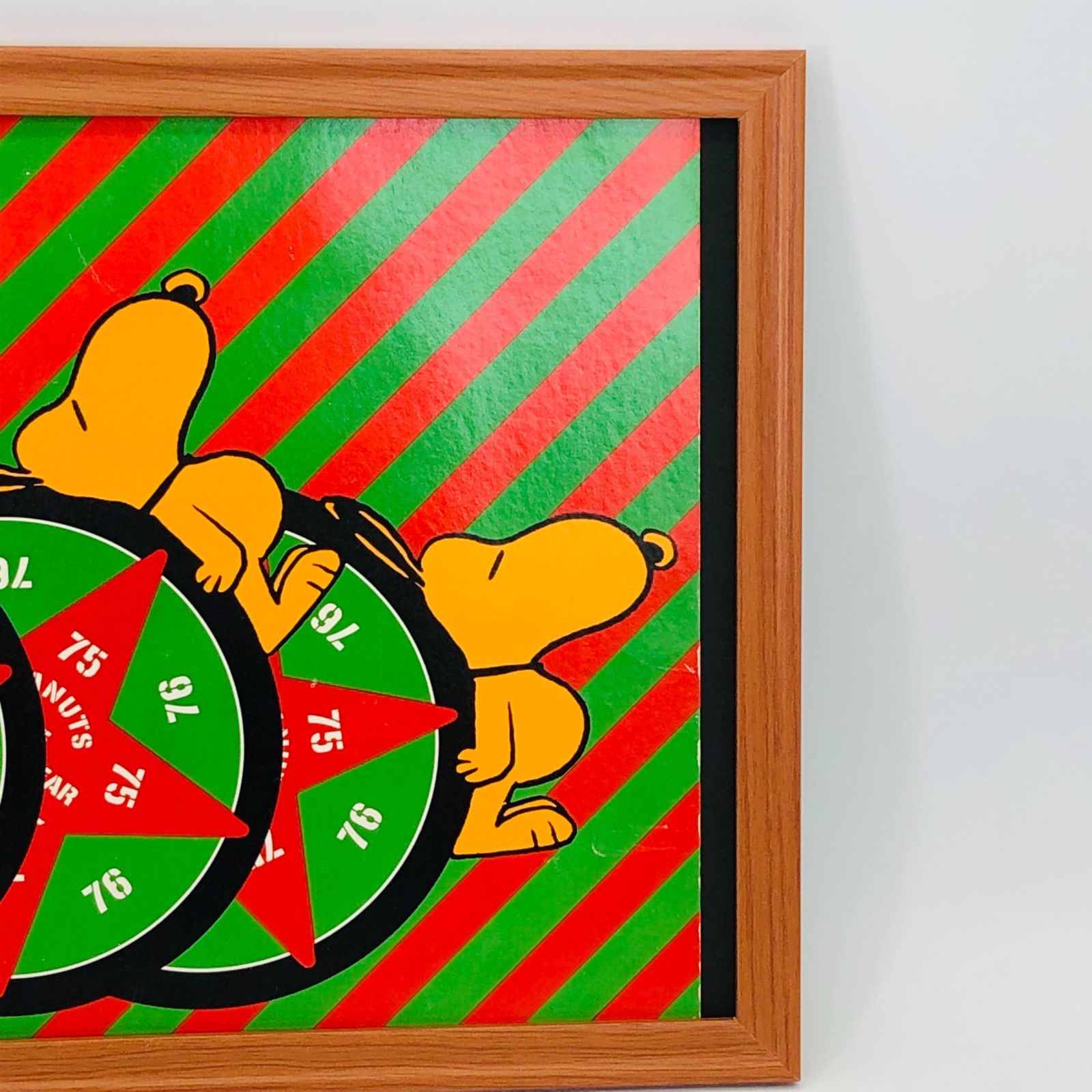 ビンテージ カレンダー ※当時物 ポスター 『 スヌーピー 』 1970's 額