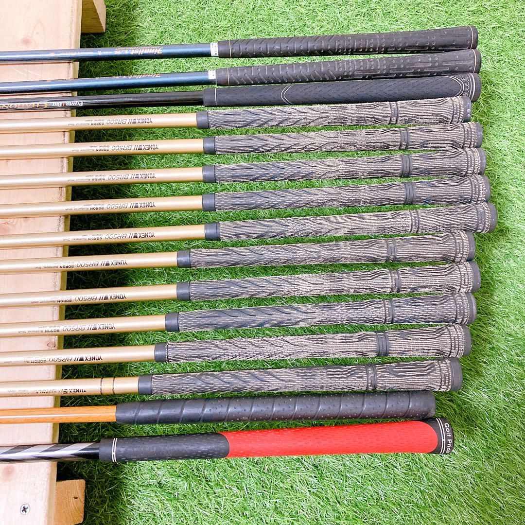 4.初心者オススメ ゴルフクラブ メンズセット キャディーバッグ付き 15本