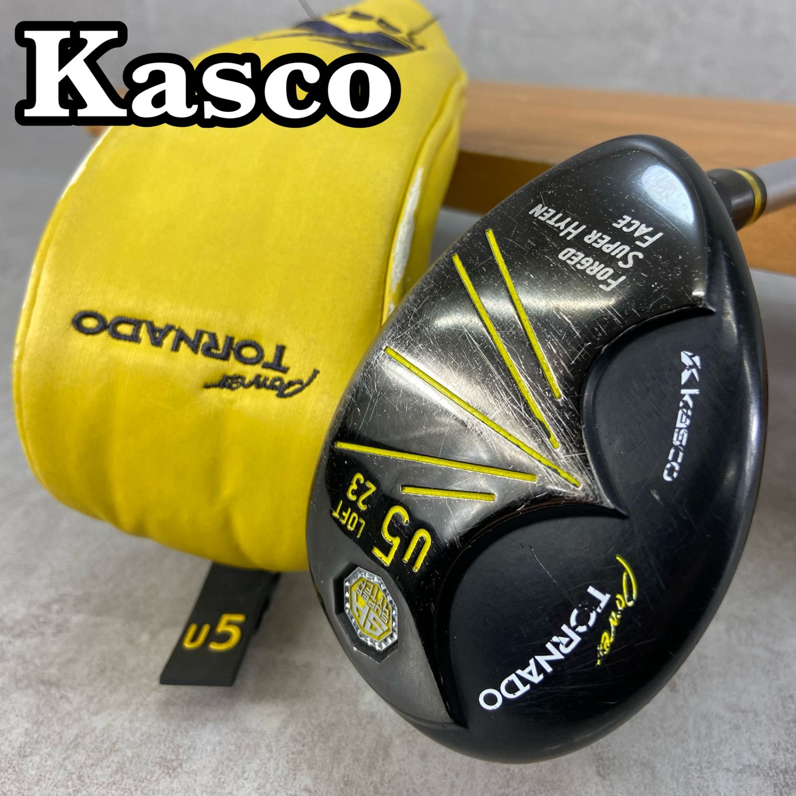 キャスコ パワートルネード 2015年 メンズゴルフ U5 R 右利き用 ユーティリティ Kasco POWER TORNADO