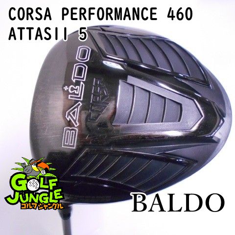 【中古】レフティードライバー バルド CORSA PERFORMANCE 460 ATTAS11 5 SR 10 ドライバー 地クラブ カスタム カーボンシャフト おすすめ メンズ 右[6314]