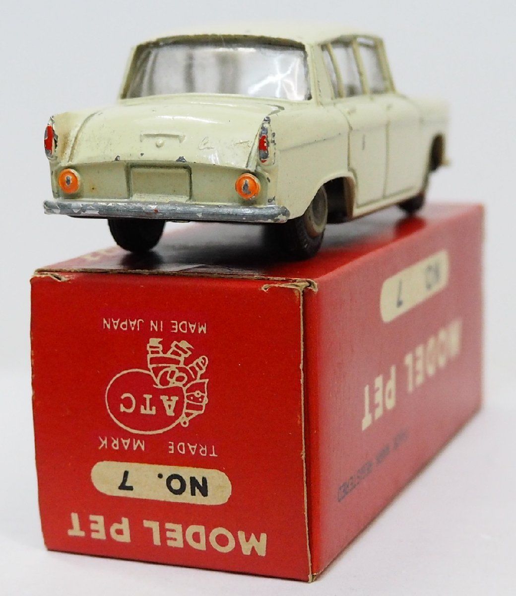 モデルペットNO.7【トヨペット ニュー コロナ TOYOPET New CORONAベージュ】1/42ミニカーTOYOTAトヨタ□ATC旭玩具MODEL  PET【箱付】送料込 - メルカリ