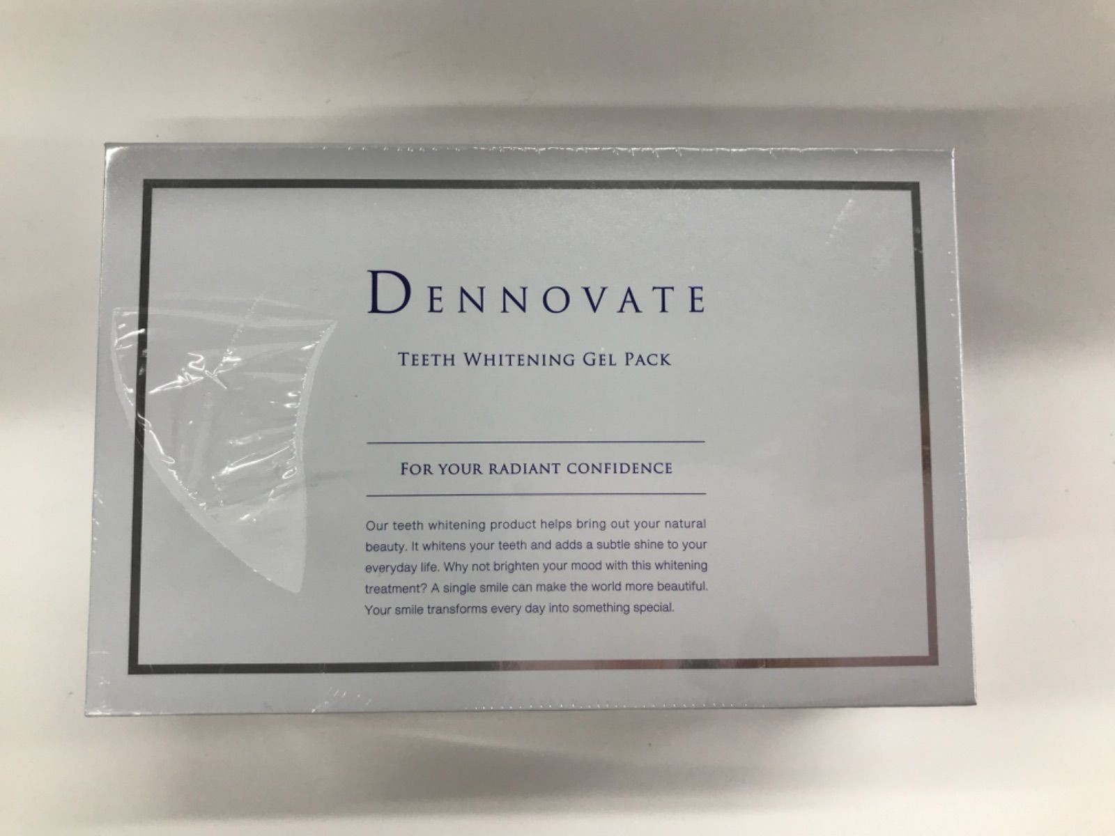 R2668 DENNOVATE ディノベート ホワイトニングジェルパック 使用期限 20260326