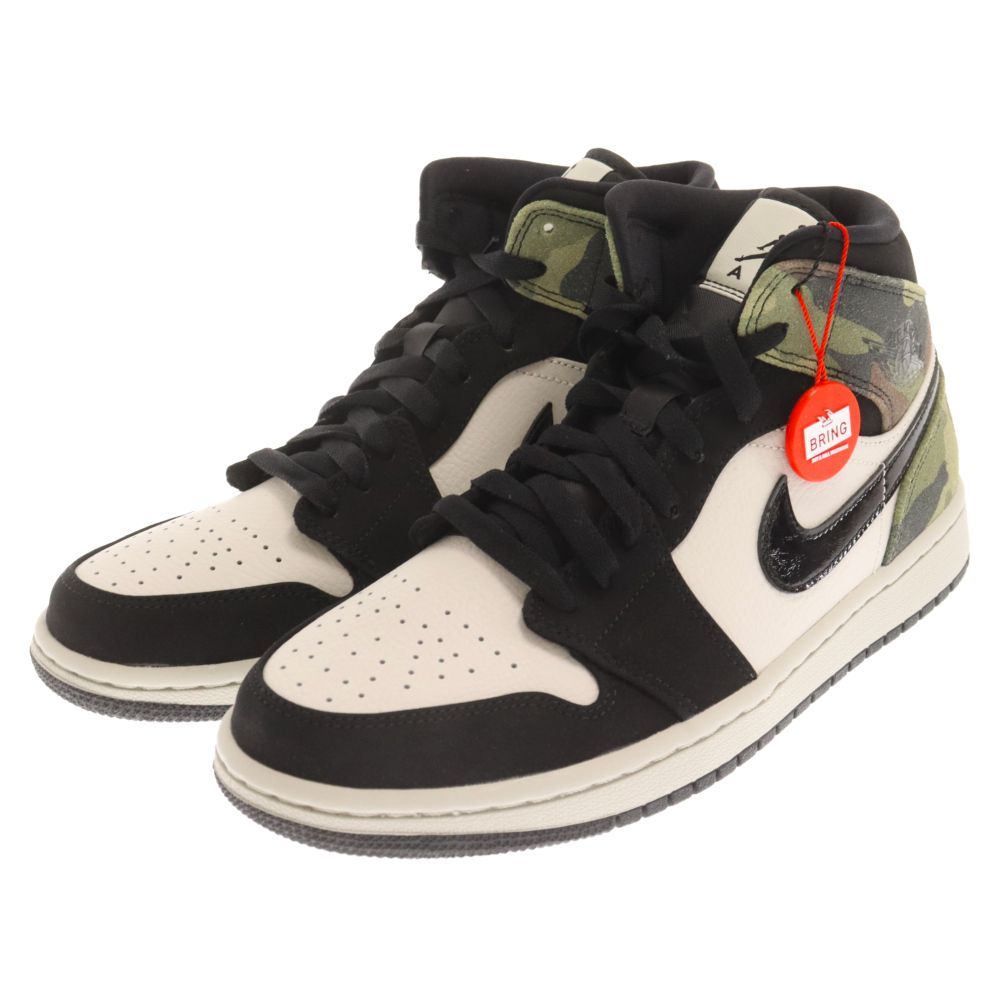 NIKE (ナイキ) AIR JORDAN 1 MID CAMO エアジョーダン1 ミッド カモ ...