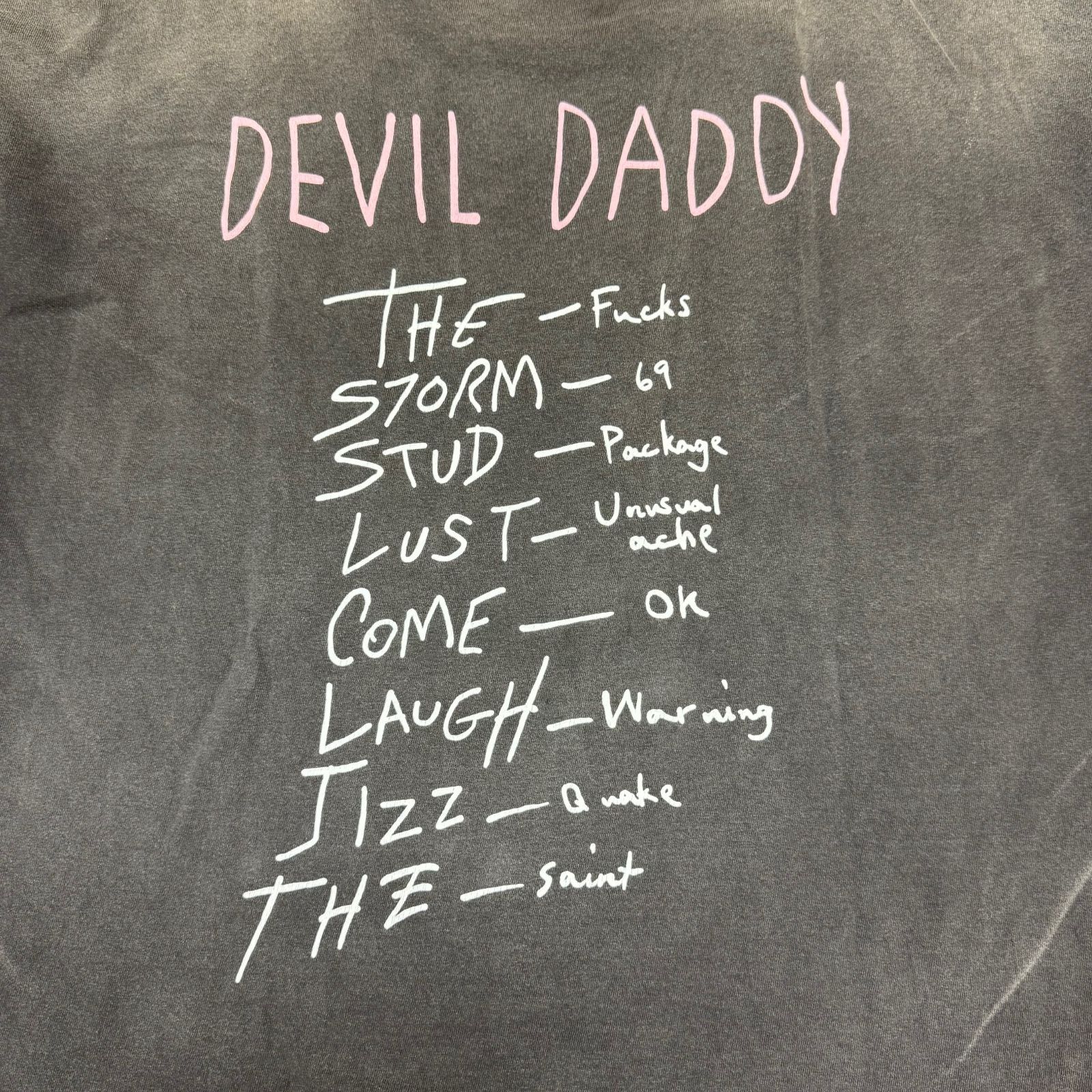 SAINT M××××××セントマイケル25SS DEVIL DADDY L SAINT M××××××セントマイケル25SS DEVIL DADDY L