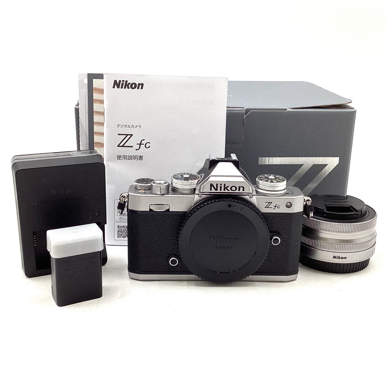 最速発送】Nikon デジタル一眼 Z fc 16-50 VR レンズキット シルバー