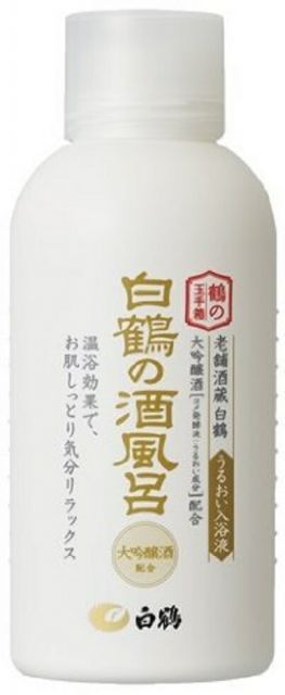 日用品 入浴剤 白鶴 鶴の玉手箱 白鶴の酒風呂 大吟醸配合 500ml 6本入り 白鶴酒造