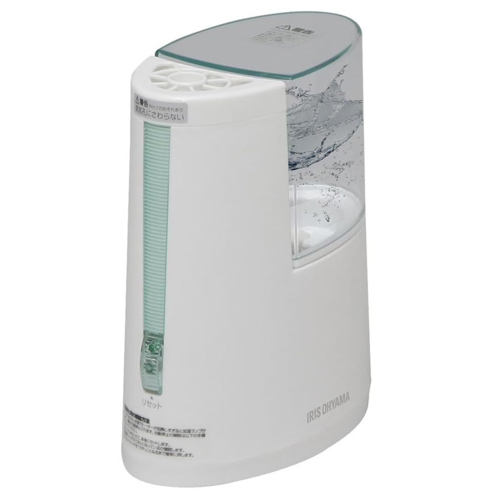 アイリスオーヤマ 加湿器 スチーム式(加熱式) 加湿量 100ml