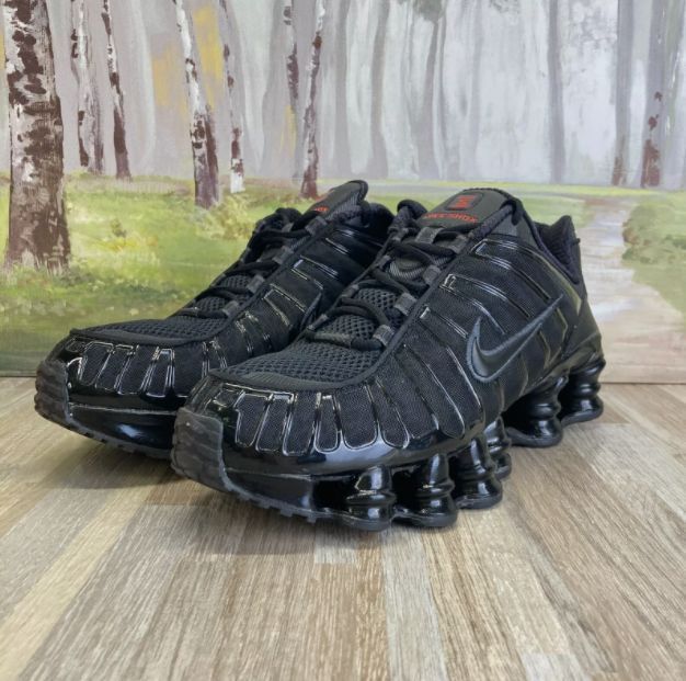 Nike Shox TL ブラック マックス オレンジ