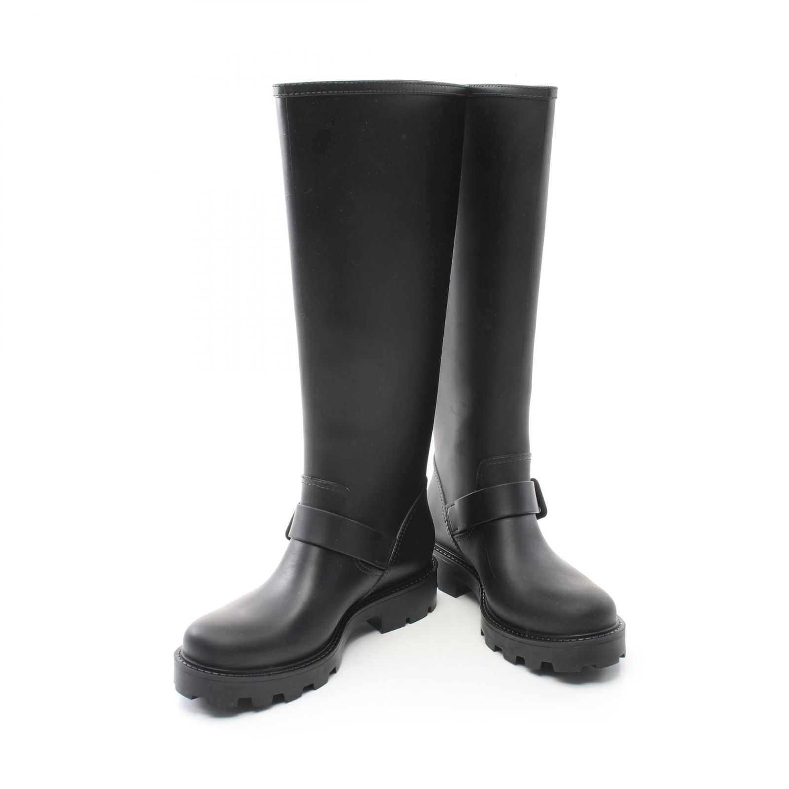 ジミーチュウ JIMMY CHOO ブーツ ブラック ラバー レインブーツ yael