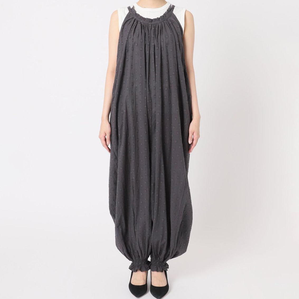 IENA LA BOUCLE (イエナラブークル) ドビードットオールインワン 
