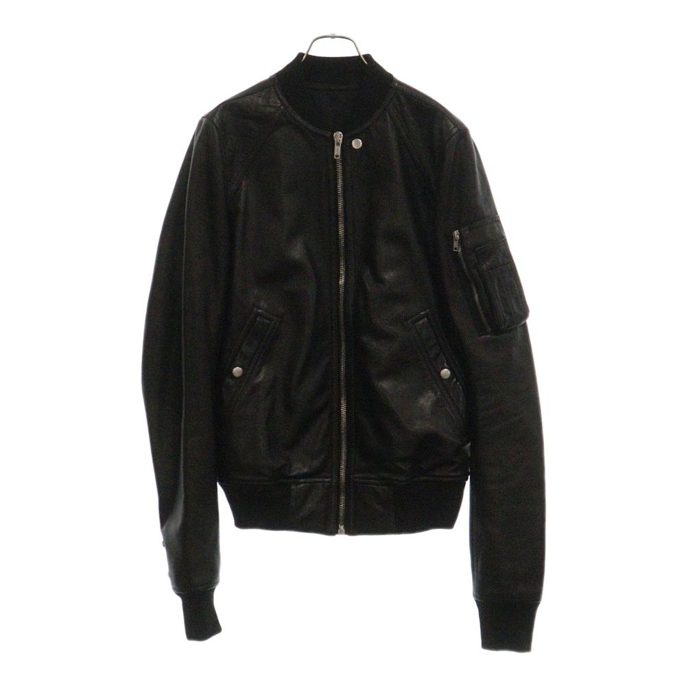 Rick Owens (リックオウエンス) 18SS LEATHER RAGLAN BOMBER 弱けれ 