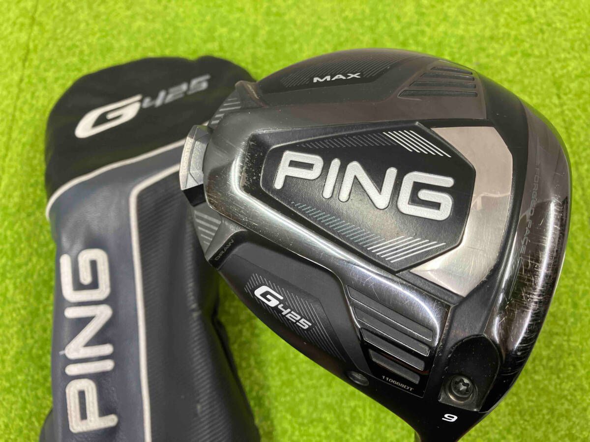 PING G425 MAX d ピン ゴルフクラブ ドライバー ヘッドカバー付 PING G425 MAX d ピン ゴルフクラブ ドライバー ヘッドカバー付