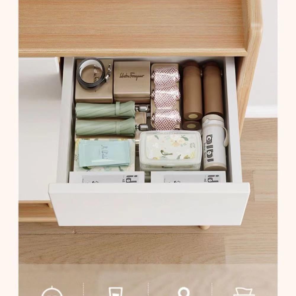 新品 VEEZHA シューズボックス 下駄箱、靴箱、足付き (ナチュラル) 新品 VEEZHA シューズボックス 下駄箱、靴箱、足付き (ナチュラル) 靴