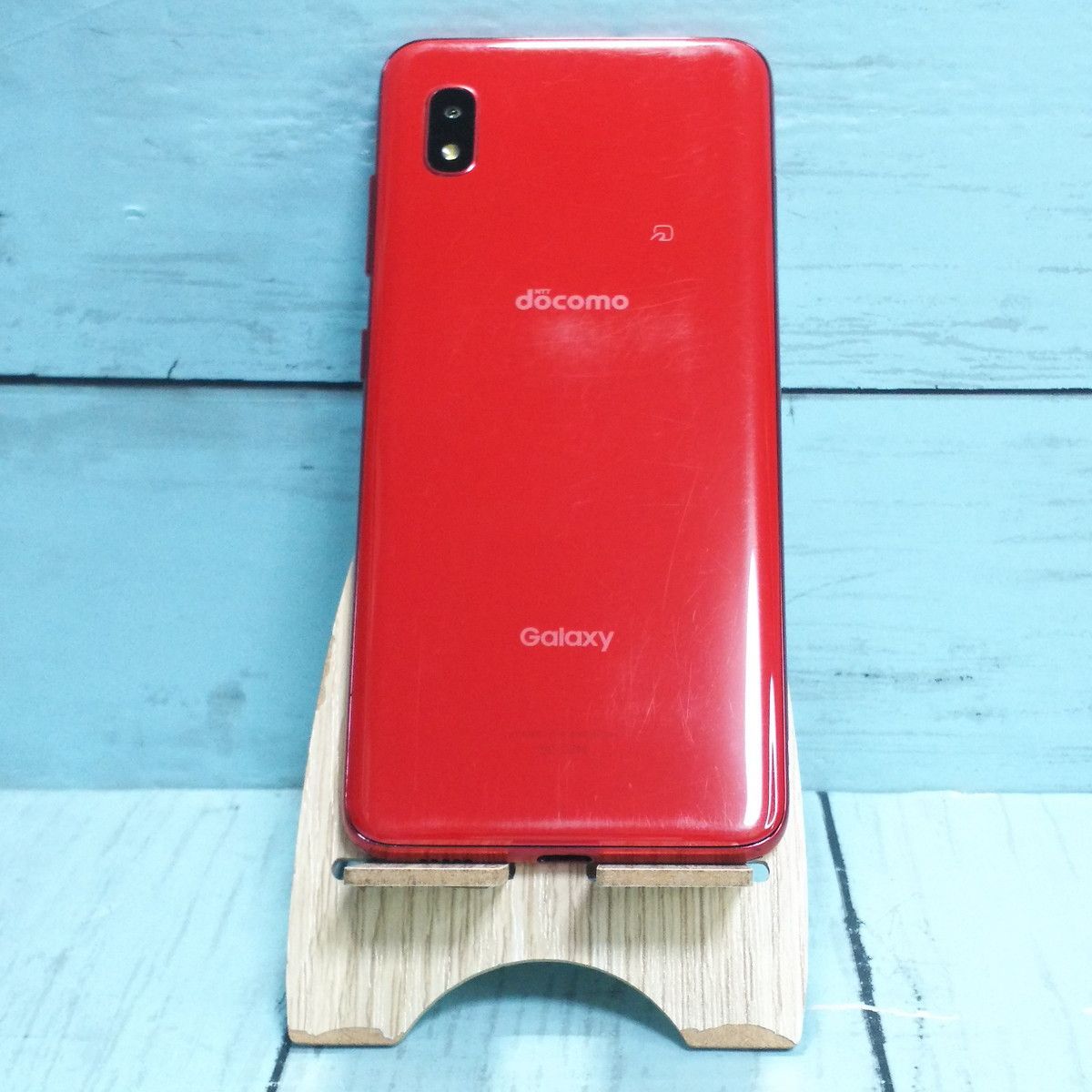 docomo Galaxy A20 SC-02M レッド Red 611