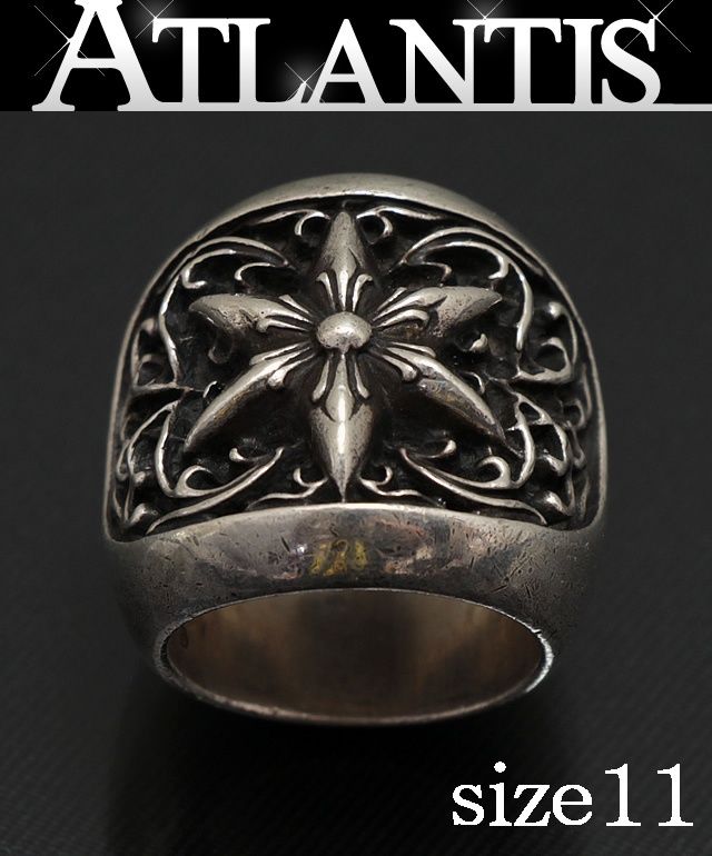 Chrome Hearts オーバル リング 17号 CHROME HEARTS クロムハーツ クラシックオーバル リング パヴェ