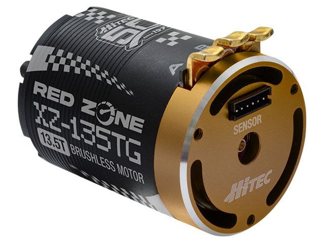 ハイテック ブラシレスモーター RED ZONE XZ-135TG 13.5T 50周年記念モデル